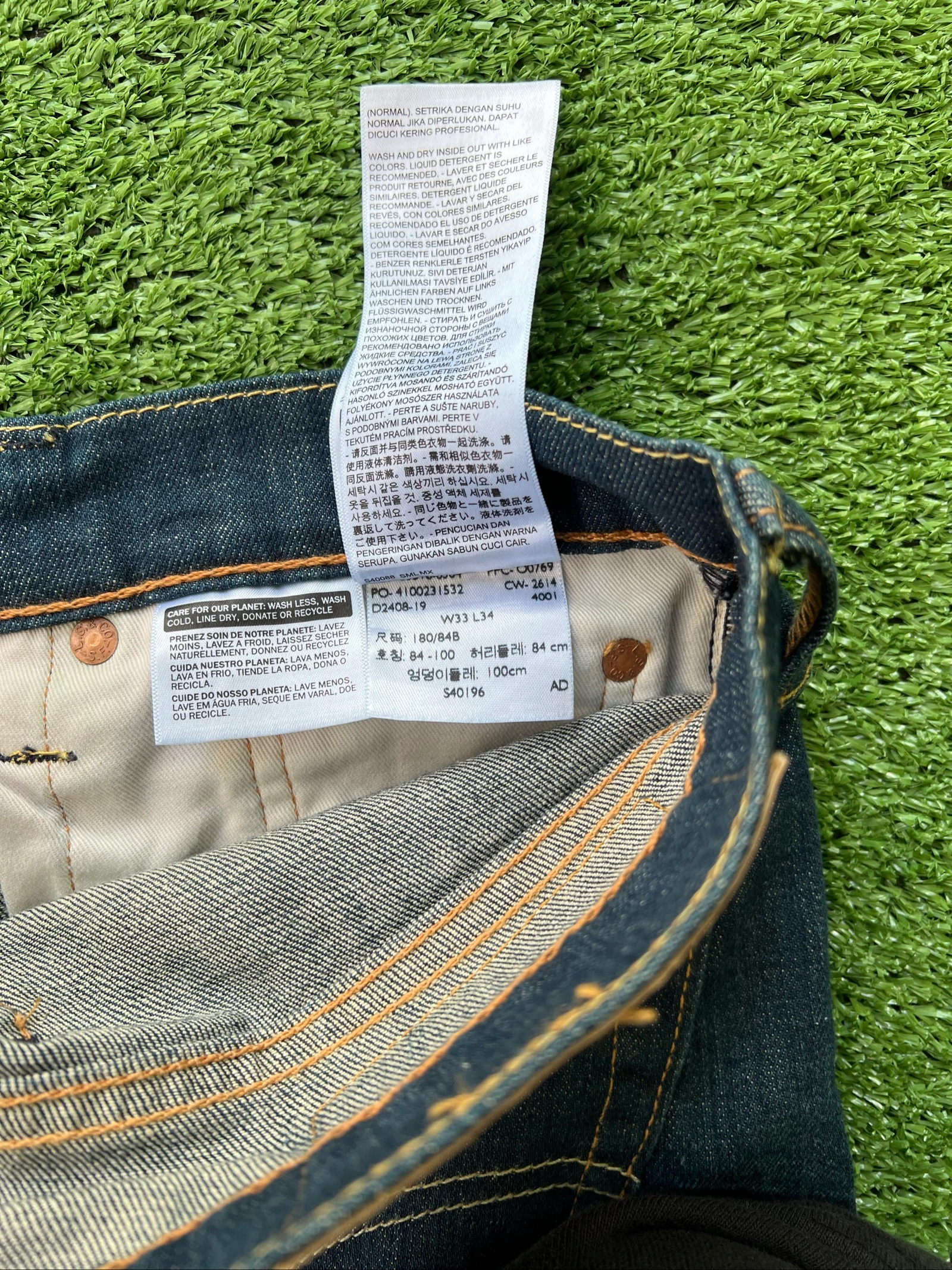 Levi’s 510 Jeans Denim Blue | Vaquero Slim Skinny | Vintage Style | Faded Denim | Streetwear | Y2K – photo 5